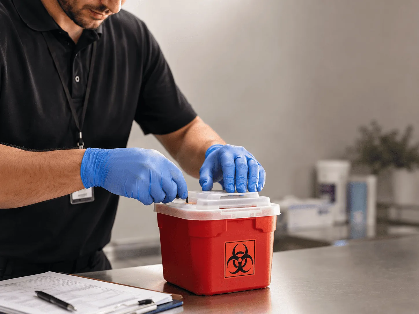 Why choose Sharps Waste Disposal in Countyline, OK